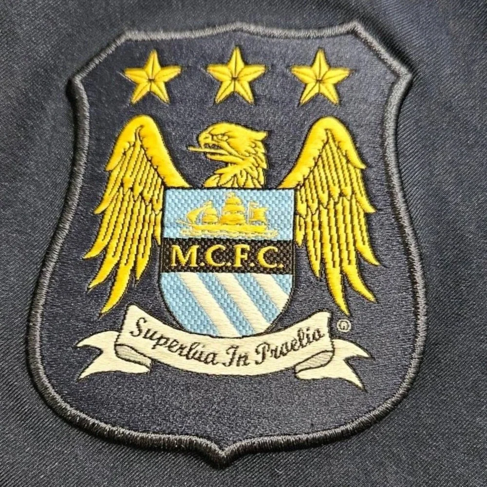 Nike Manchester City FC Dri-FIT‎ Soccer Shorts Mens Large Navy Blue 611053-475